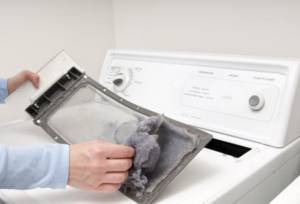 Lint building up in dryer