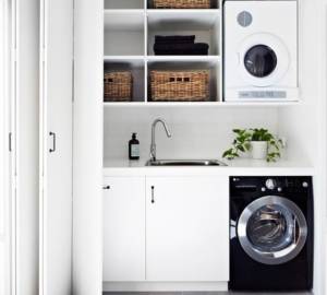 ideas for small laundry